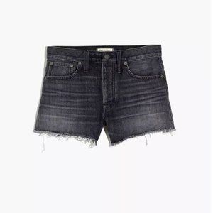 NWT | Madewell | Black Denim Shorts Size 26